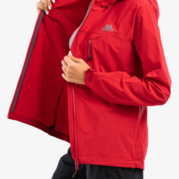 Original Geaca softshell femei Mountain Equipment Squall Hooded Jacket - capsicum red