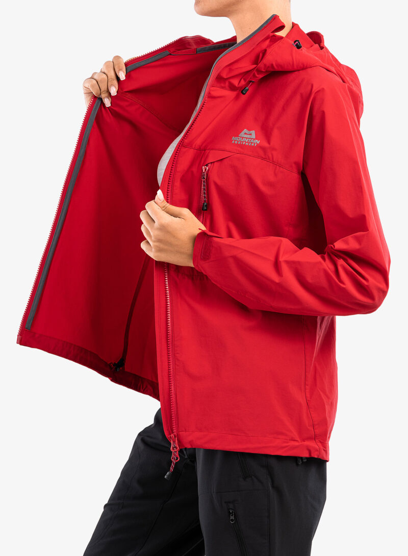 Original Geaca softshell femei Mountain Equipment Squall Hooded Jacket - capsicum red