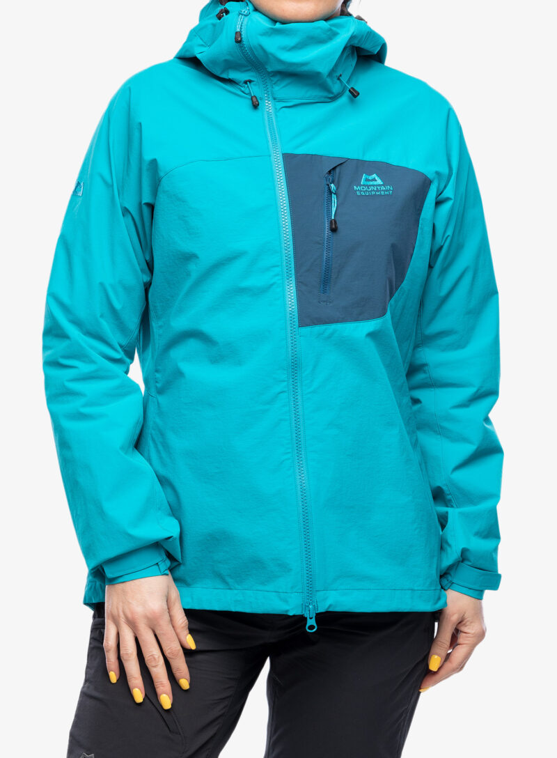 Geaca softshell femei Mountain Equipment Squall Hooded Jacket - topaz/majolica blue