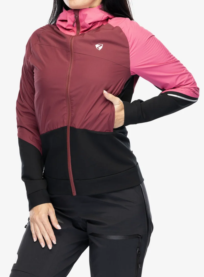 Cumpăra Geaca softshell femei Ziener Nakima - black/berry