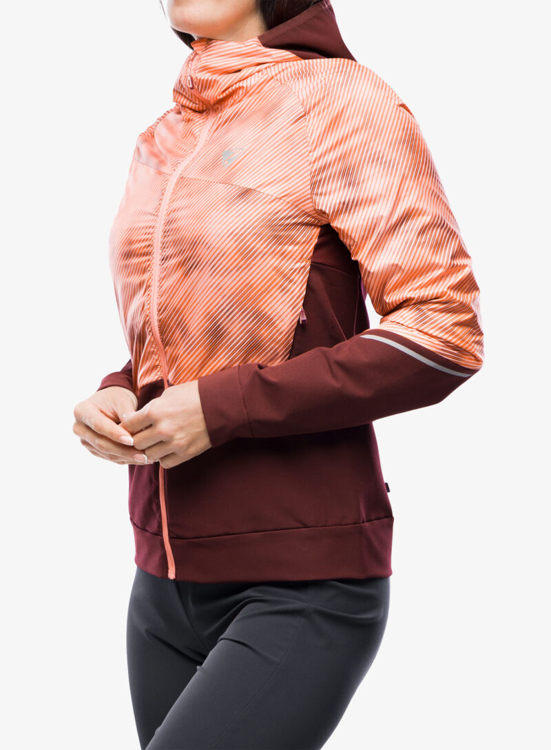 Cumpăra Geaca softshell femei Ziener Nakima - pink stripe print