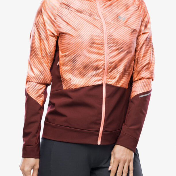 Geaca softshell femei Ziener Nakima - pink stripe print