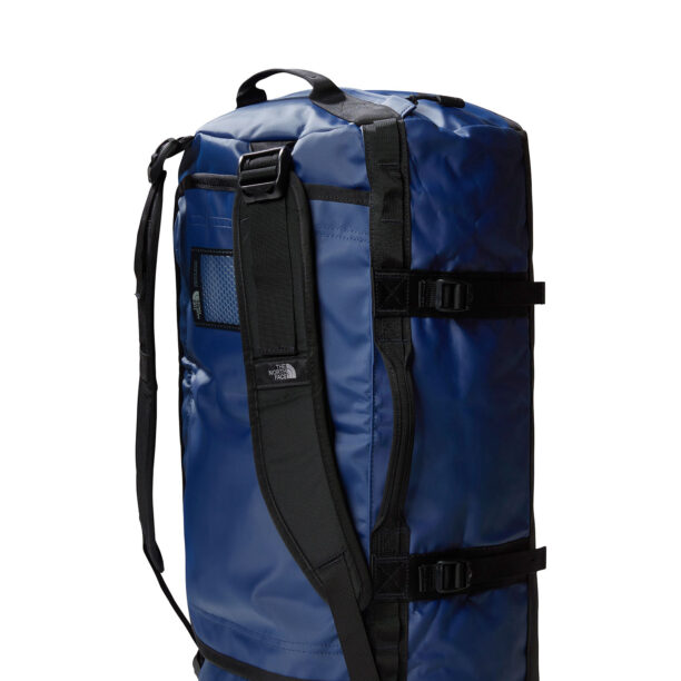 Geantă The North Face Base Camp Duffel S - summit navy/tnf black preţ