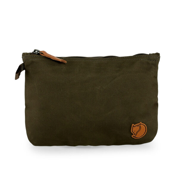 Geanta cosmetice Fjallraven Gear Pocket - dark olive