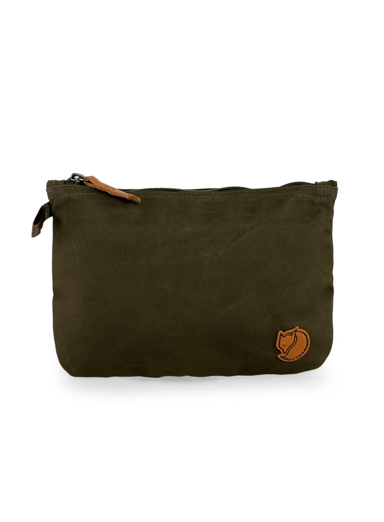 Geanta cosmetice Fjallraven Gear Pocket - dark olive