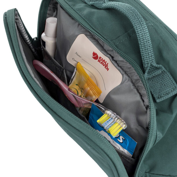 Geanta cosmetice Fjallraven Kanken Toiletry Bag - frost green preţ