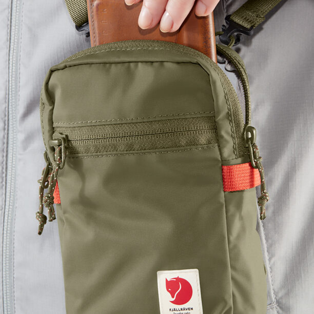 Original Geantă de oras Fjallraven High Coast Pocket - green