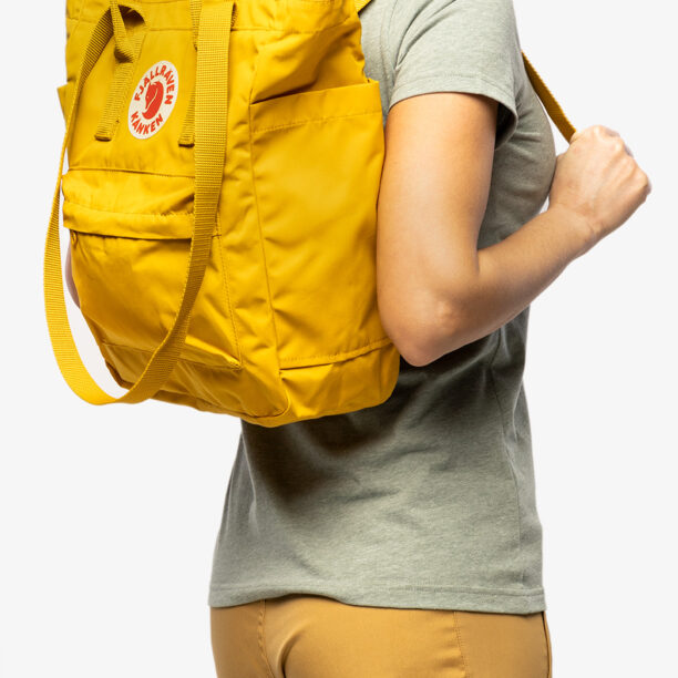 Geantă de oras Fjallraven Kanken Totepack - ochre preţ