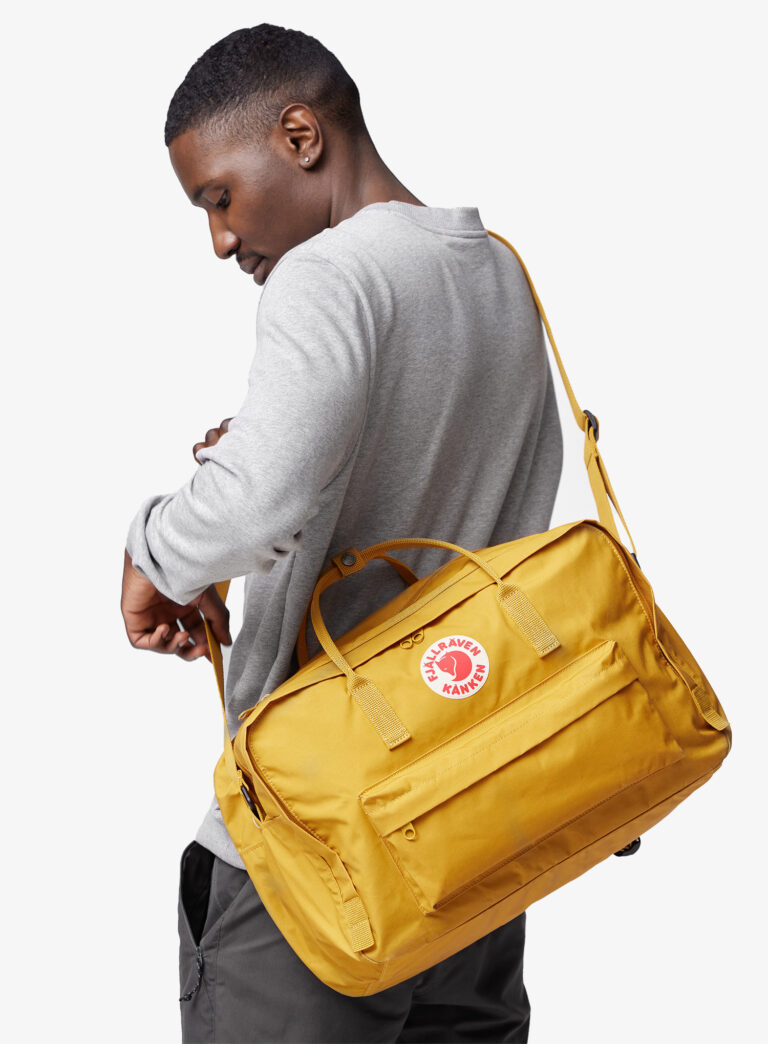 Geantă de oras Fjallraven Kanken Weekender - ochre preţ