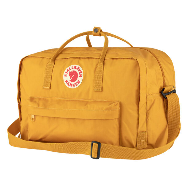 Original Geantă de oras Fjallraven Kanken Weekender - ochre