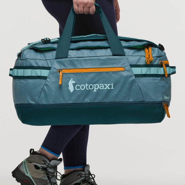 Cumpăra Geanta voiaj Cotopaxi Allpa 50L Duffel Bag - blue spruce/abyss