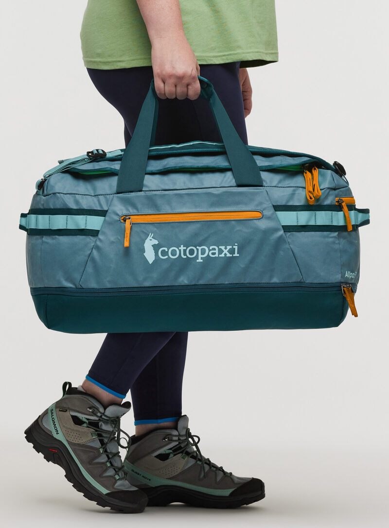 Cumpăra Geanta voiaj Cotopaxi Allpa 50L Duffel Bag - blue spruce/abyss