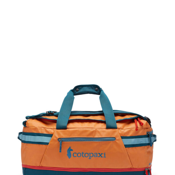 Geanta voiaj Cotopaxi Allpa 50L Duffel Bag - tamarindo/abyss preţ