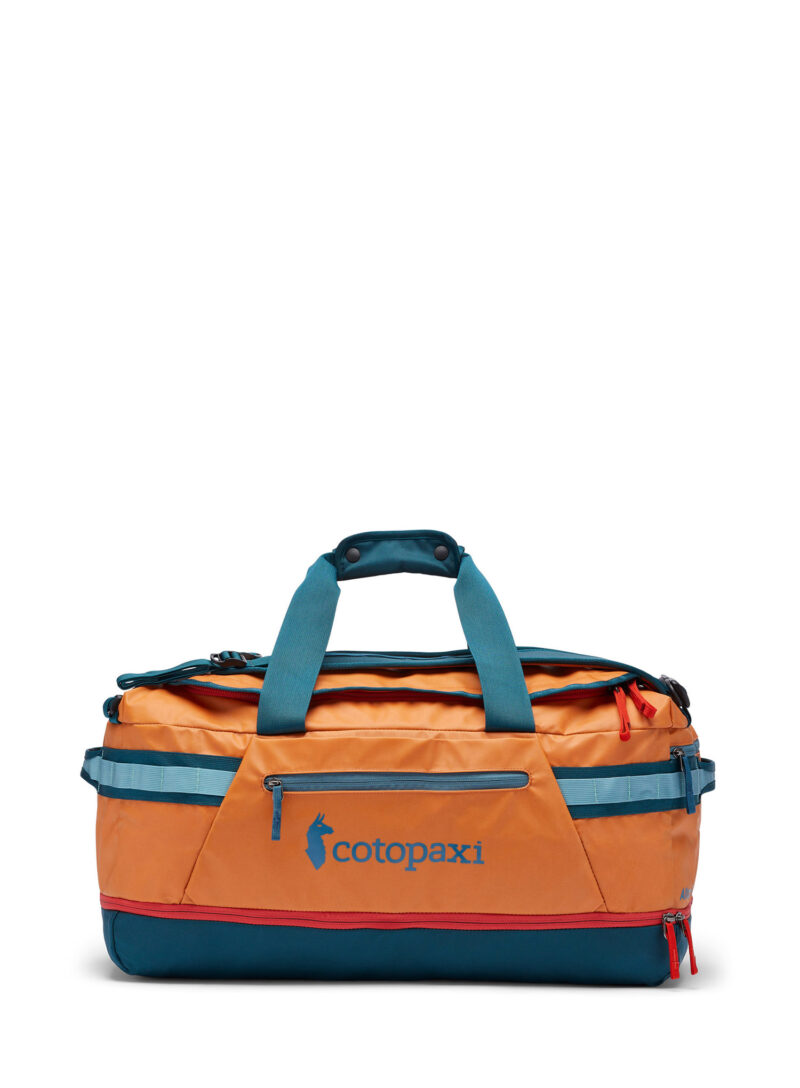 Geanta voiaj Cotopaxi Allpa 50L Duffel Bag - tamarindo/abyss preţ