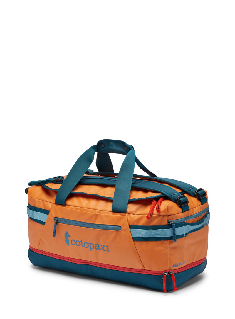 Geanta voiaj Cotopaxi Allpa 50L Duffel Bag - tamarindo/abyss