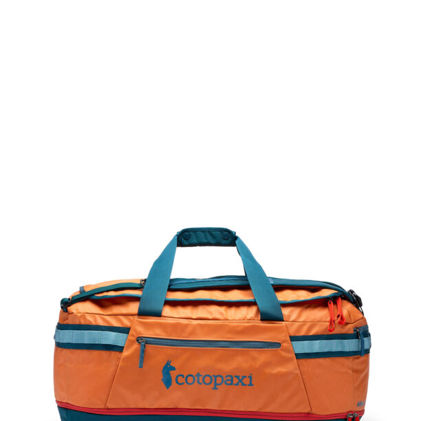 Geanta voiaj Cotopaxi Allpa 70L Duffel Bag - tamarindo/abyss preţ