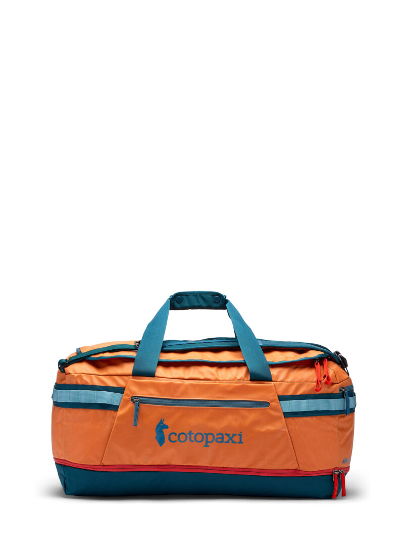 Geanta voiaj Cotopaxi Allpa 70L Duffel Bag - tamarindo/abyss preţ