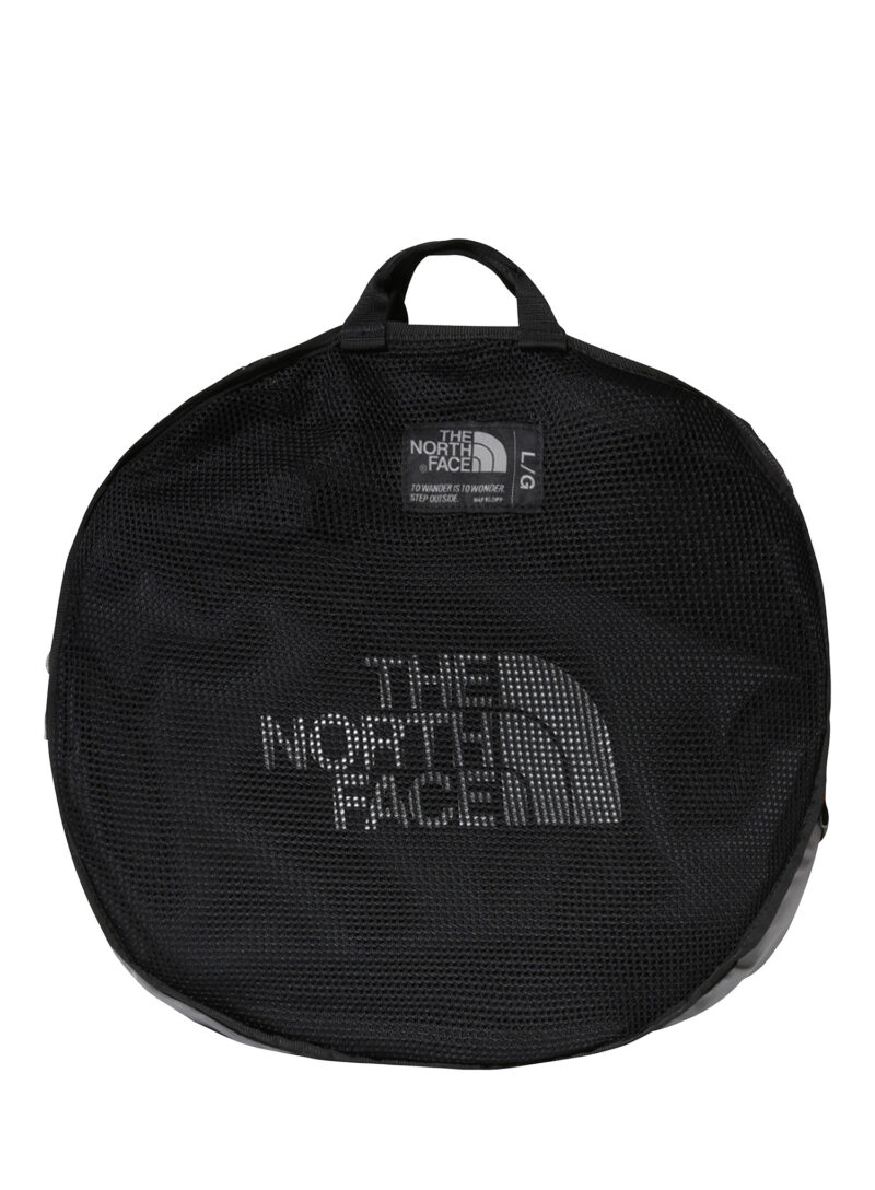 Original Geanta voiaj The North Face Base Camp Duffel L - tnf black/tnf white