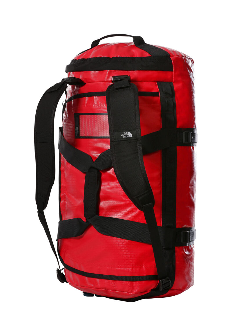 Geanta voiaj The North Face Base Camp Duffel M - tnf red/tnf black preţ