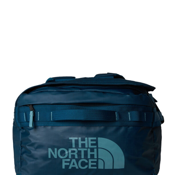 Original Geanta voiaj The North Face Base Camp Voyager Duffel 62L - midnight petrol/algae blue