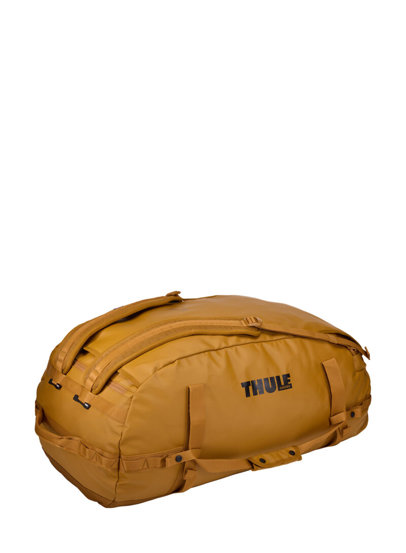 Geanta voiaj Thule Chasm 90 L - golden preţ