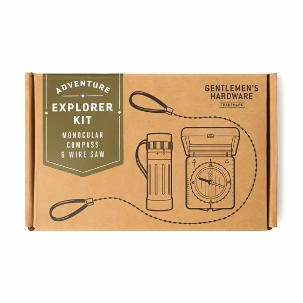 Gentlemen's Hardware trusă de supraviețuire Explorer Kit