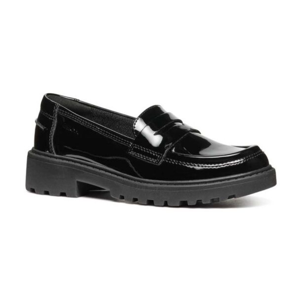 Geox mocasini copii CASEY culoarea negru