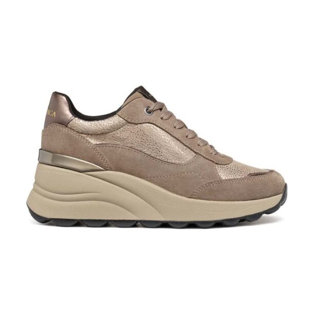 Geox sneakers D SPHERICA EC13 culoarea bej