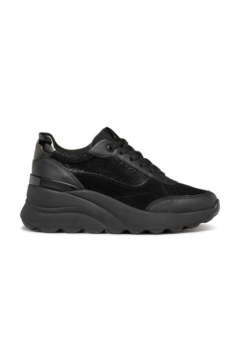 Geox sneakers D SPHERICA EC13 culoarea negru