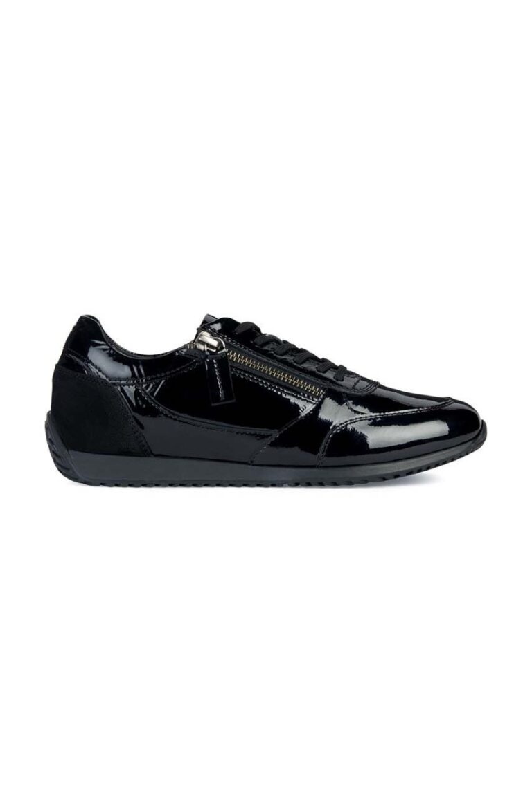 Geox sneakers din piele D CALITHE culoarea negru