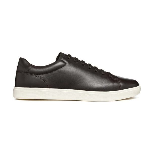 Geox sneakers din piele U AVOLA culoarea maro