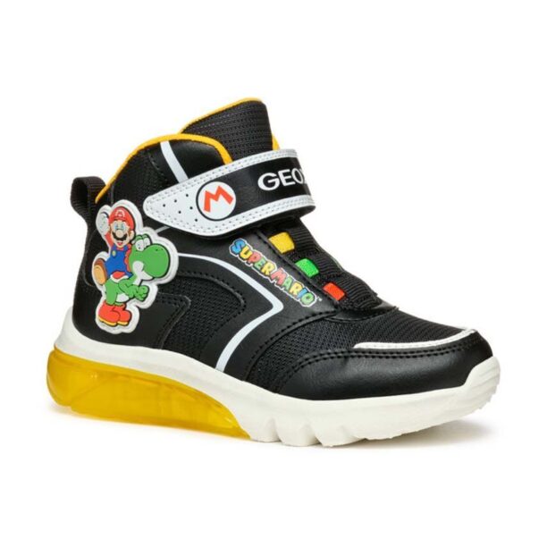 Geox sneakers pentru copii CIBERDRON culoarea negru