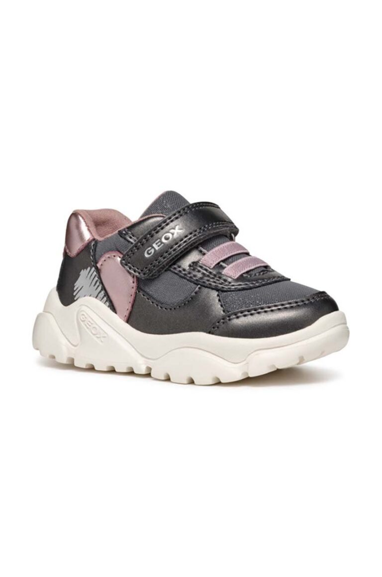 Geox sneakers pentru copii CIUFCIUF culoarea gri