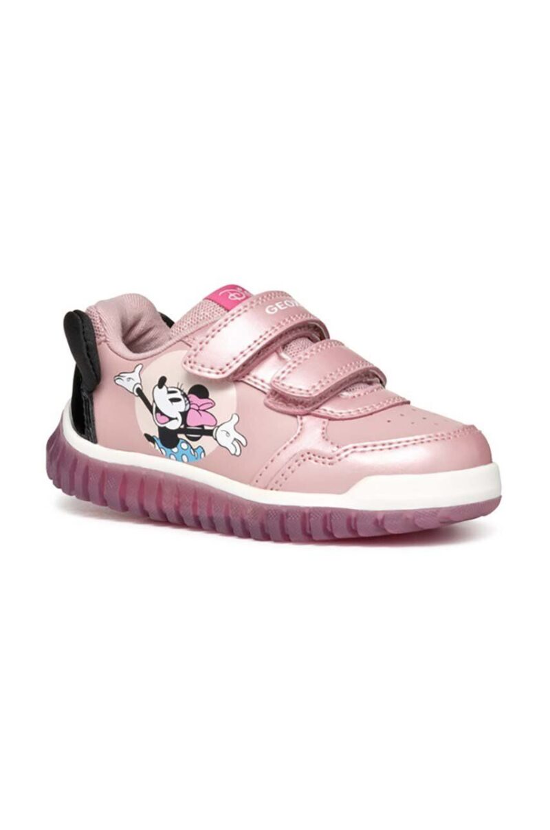 Geox sneakers pentru copii x Disney culoarea roz