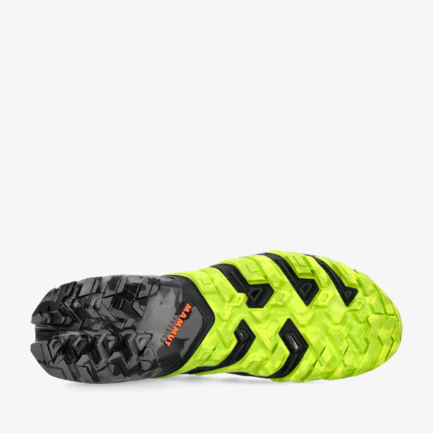 Ghete barbati Mammut Aegility Pro Mid - black/highlime preţ