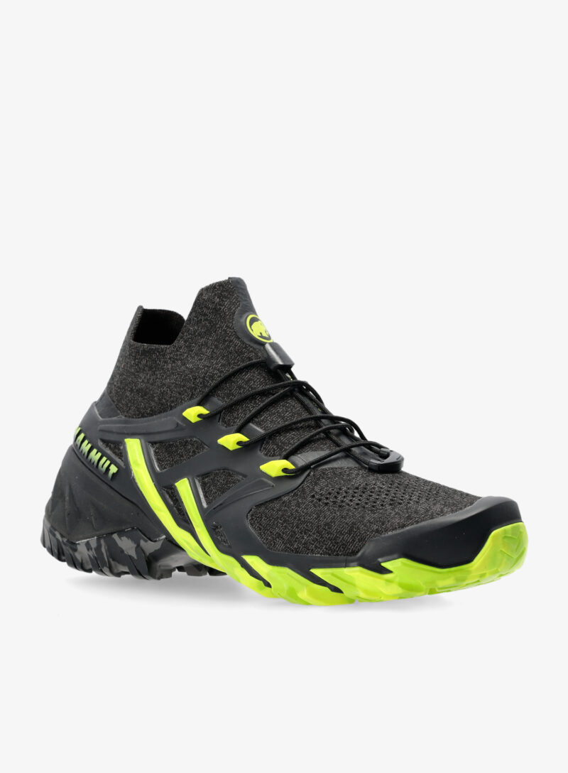 Preţ Ghete barbati Mammut Aegility Pro Mid - black/highlime