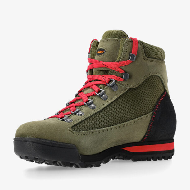 Preţ Ghete drumetie AKU Slope GTX - military green/red