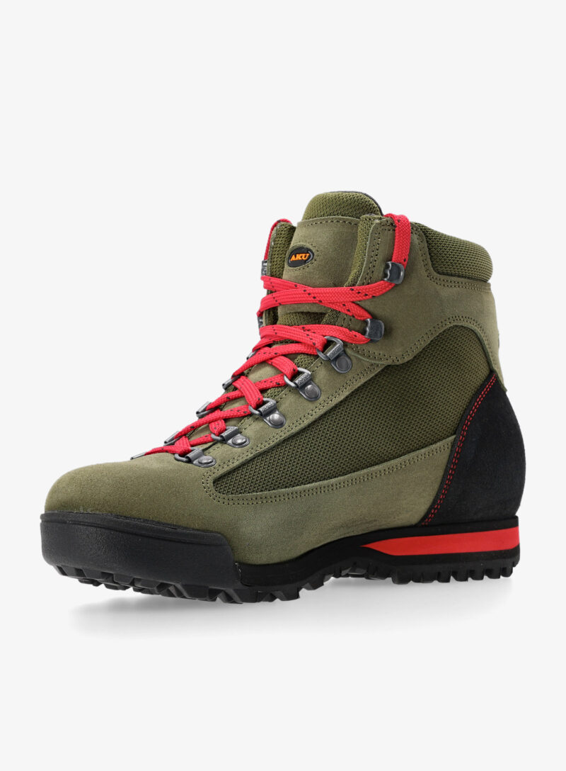 Preţ Ghete drumetie AKU Slope GTX - military green/red