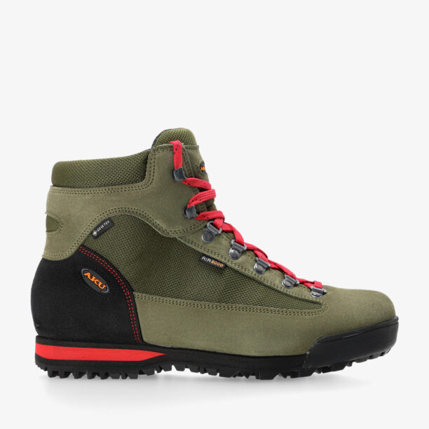 Ghete drumetie AKU Slope GTX - military green/red