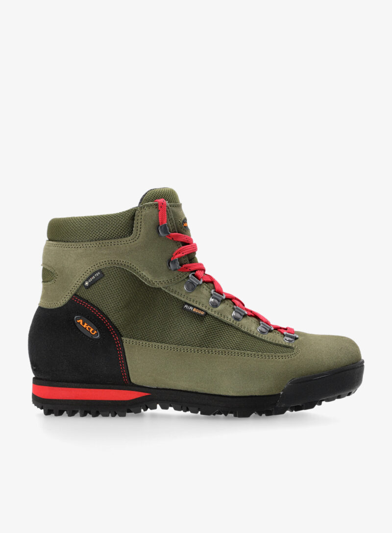 Ghete drumetie AKU Slope GTX - military green/red