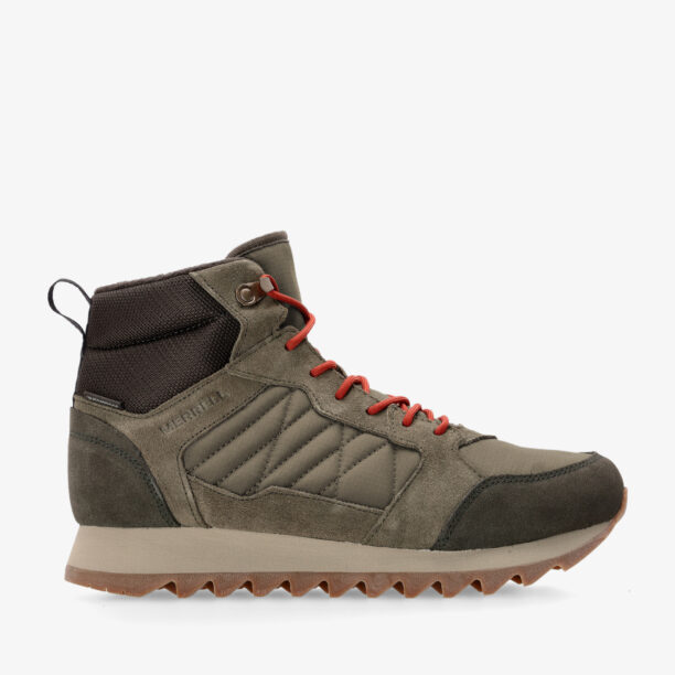 Ghete iarna barbati Merrell Alpine Sneaker Mid PLR WP 2 - olive