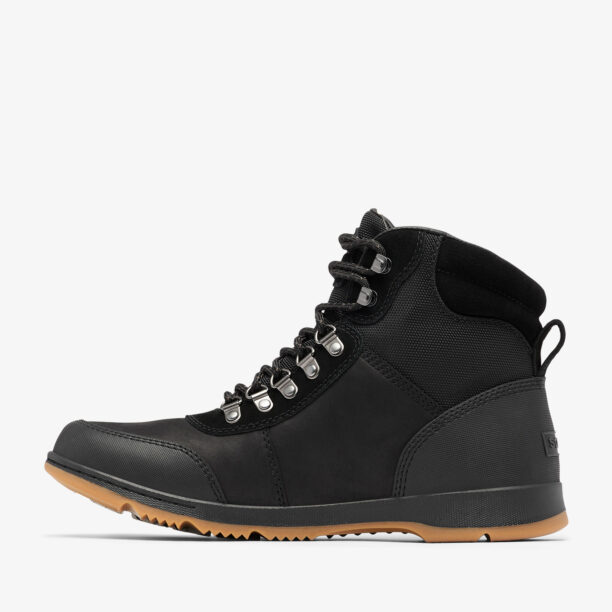 Original Ghete iarna barbati Sorel Ankeny II Hiker WP - black/gum