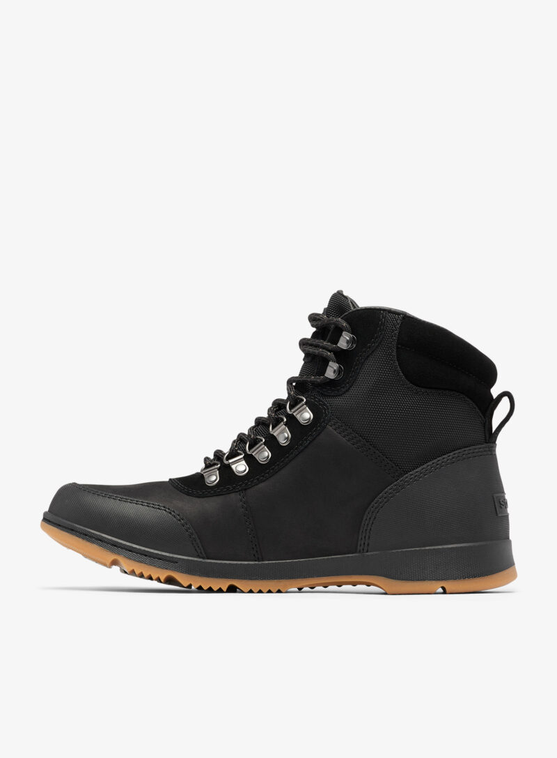 Original Ghete iarna barbati Sorel Ankeny II Hiker WP - black/gum