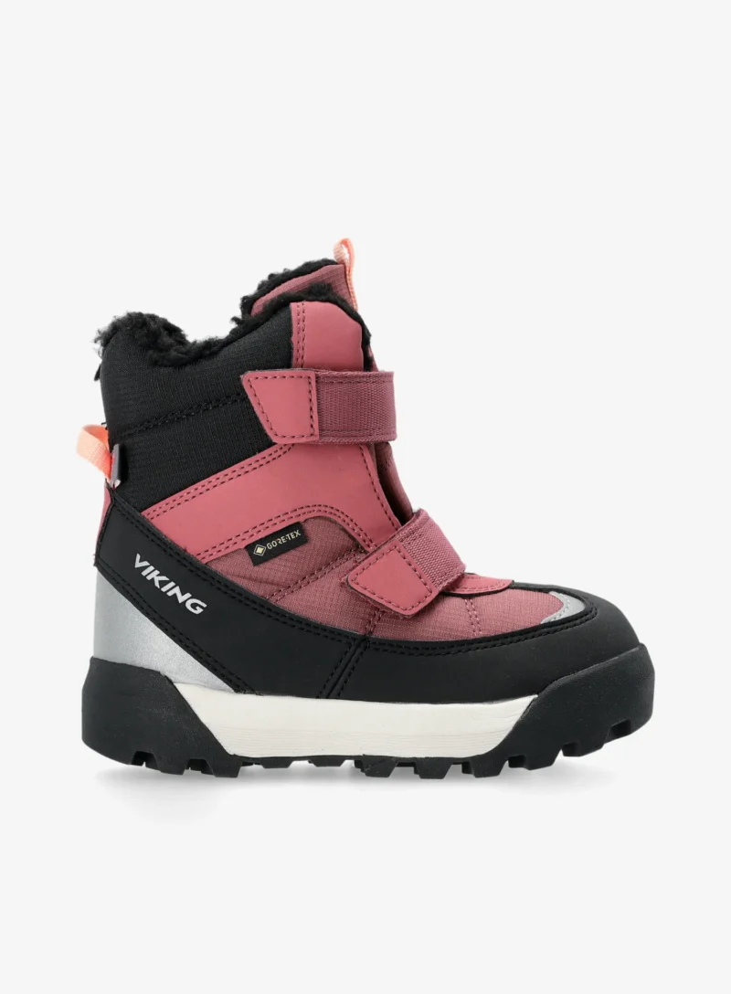 Ghete iarna fete Viking Footwear Expower Warm GTX 2V - dark pink