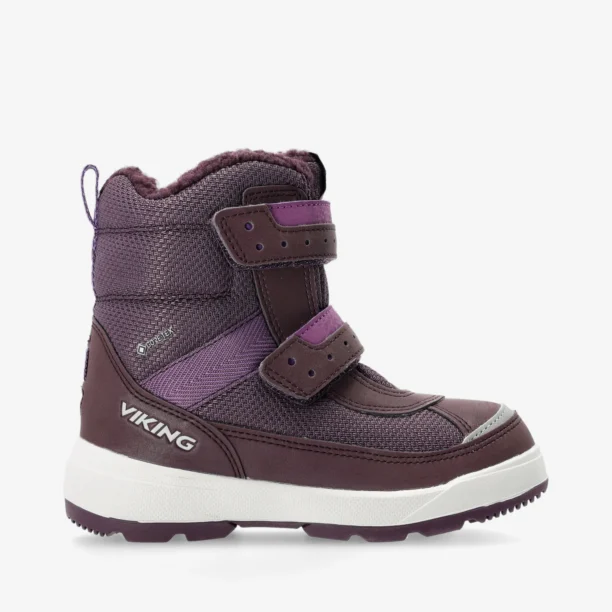 Ghete iarna fete Viking Footwear Play Reflex Warm GTX 2V - grape/purple