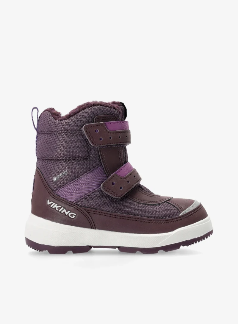 Ghete iarna fete Viking Footwear Play Reflex Warm GTX 2V - grape/purple