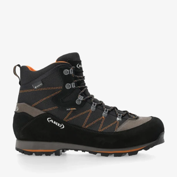 Ghete trekking AKU Trekker Lite III Wide GTX - black/orange