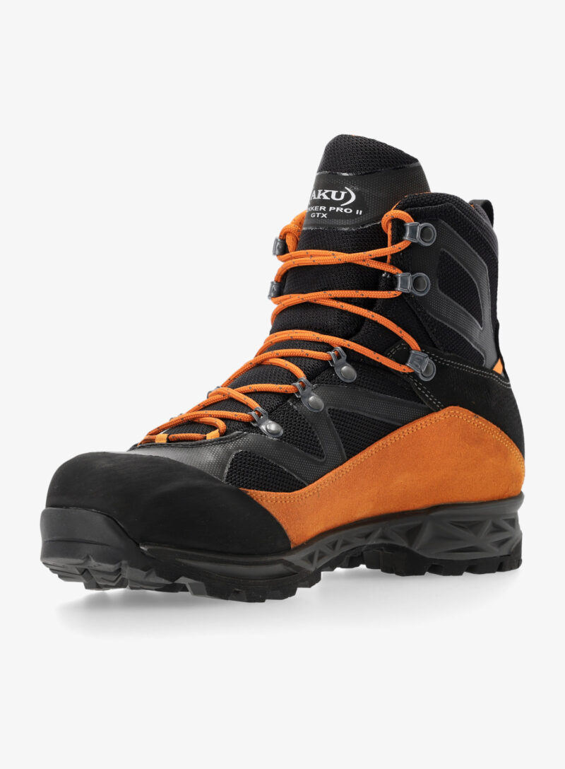 Preţ Ghete trekking AKU Trekker Pro II GTX - black/orange