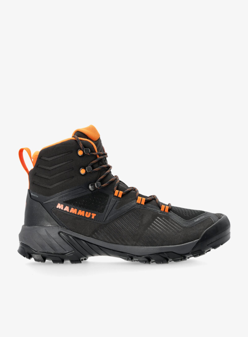 Ghete trekking Mammut Sapuen High GTX - black/dark radiant