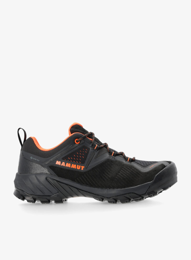 Ghete trekking Mammut Sapuen Low GTX - black/dark steel